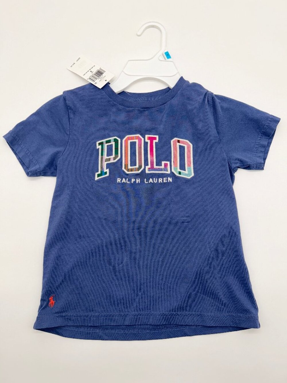 NWT Polo Ralph Lauren Boys Size 5 Blue Short Sleeve Tee